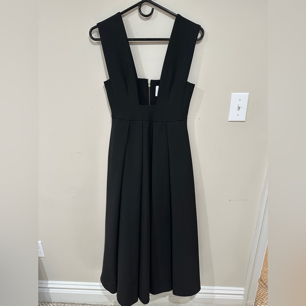 G. Label by goop Panella Square-Neck Dress 0